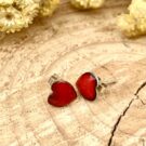 Boucles d'oreilles émaillées